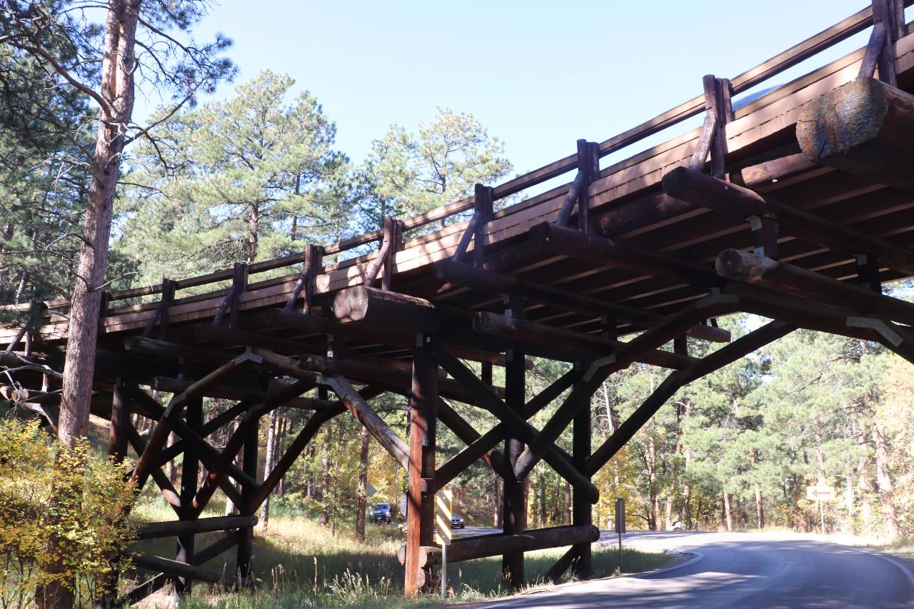 iron mountain road pigtail bridges