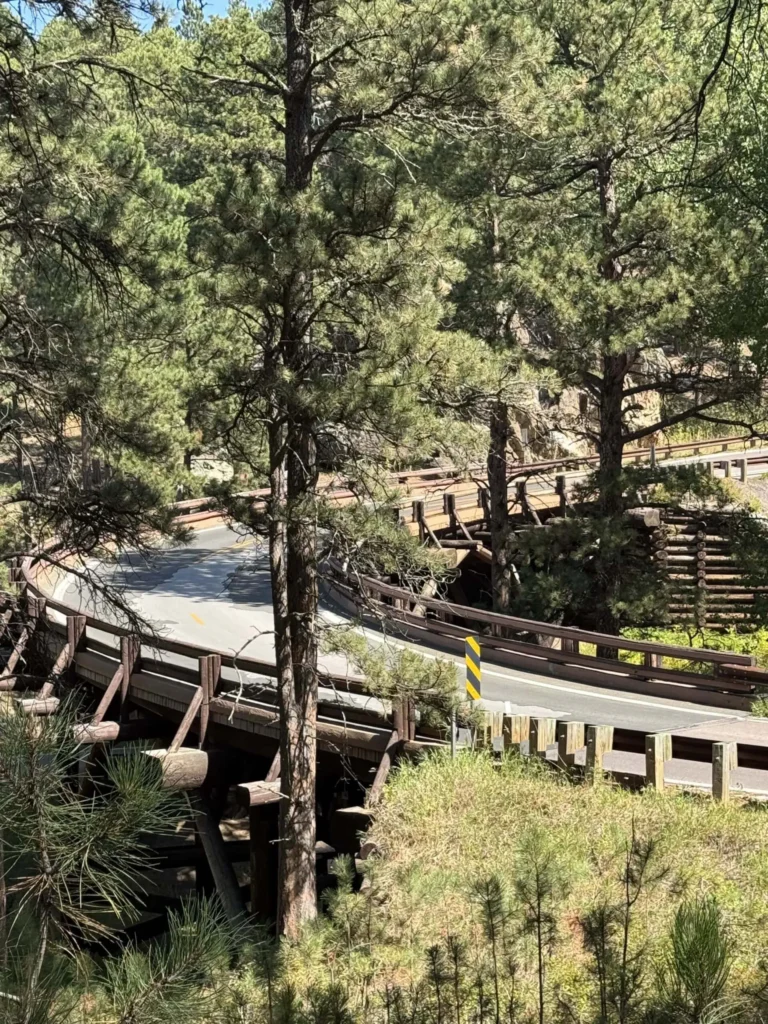 pigtail bridges of iron mountain road