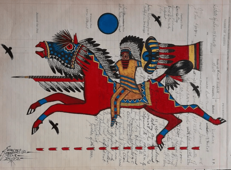 ledger art by evans flammond