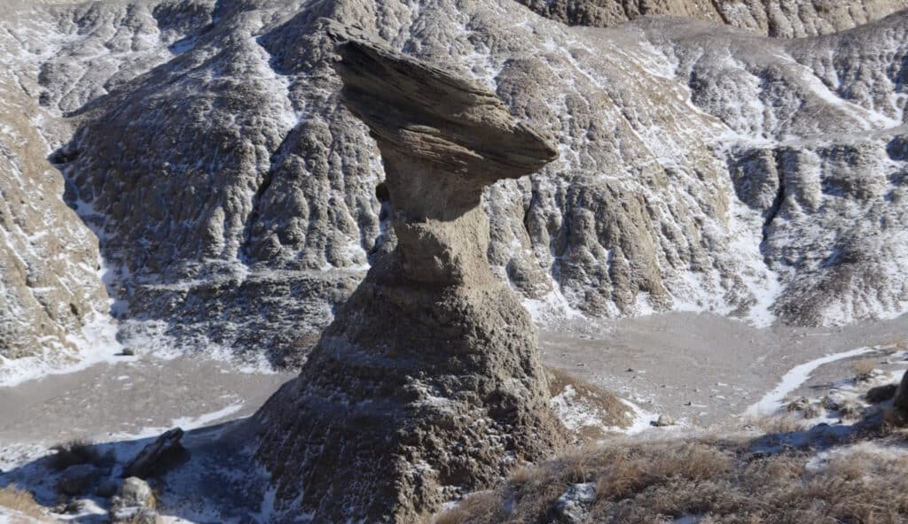 badlands winter wonderland tour toadstool