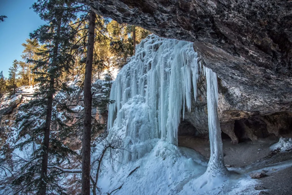 Best Times To Visit The Black Hills And Badlands 64 frozen waterfalls in spearfish canyon