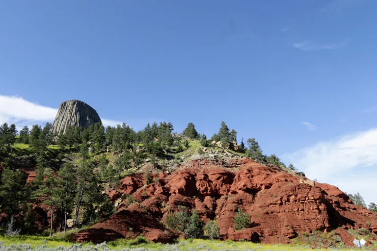 red beds at devils tower