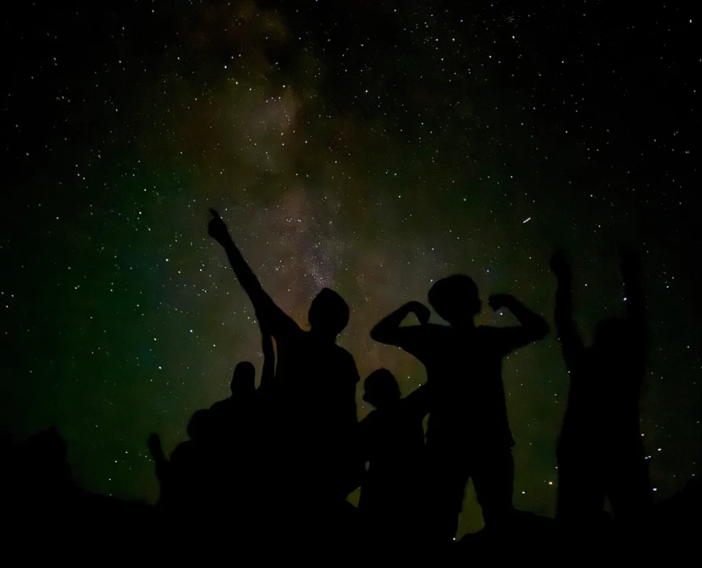 Badlands National Park Tours with guests on our night sky option